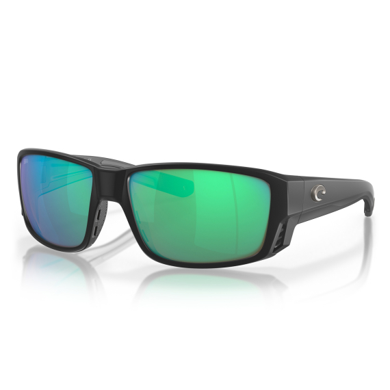Costa Tuna Alley Pro Matte Black Green Mirror 580G dans le groupe Habits et chaussures / Lunettes / lunette polarisante peche l\'adresse Sportfiskeprylar.se (91050260)