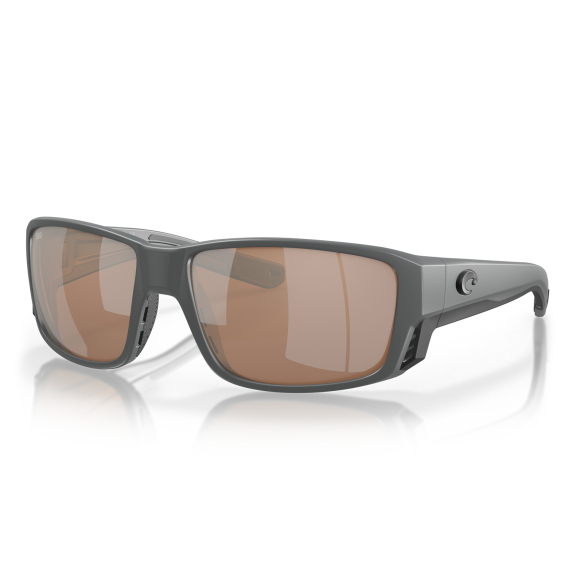 Costa Tuna Alley Pro Matte Gray Copper Silver Mirror 580G dans le groupe Habits et chaussures / Lunettes de soleil / lunette polarisante peche l\'adresse Sportfiskeprylar.se (91051060)