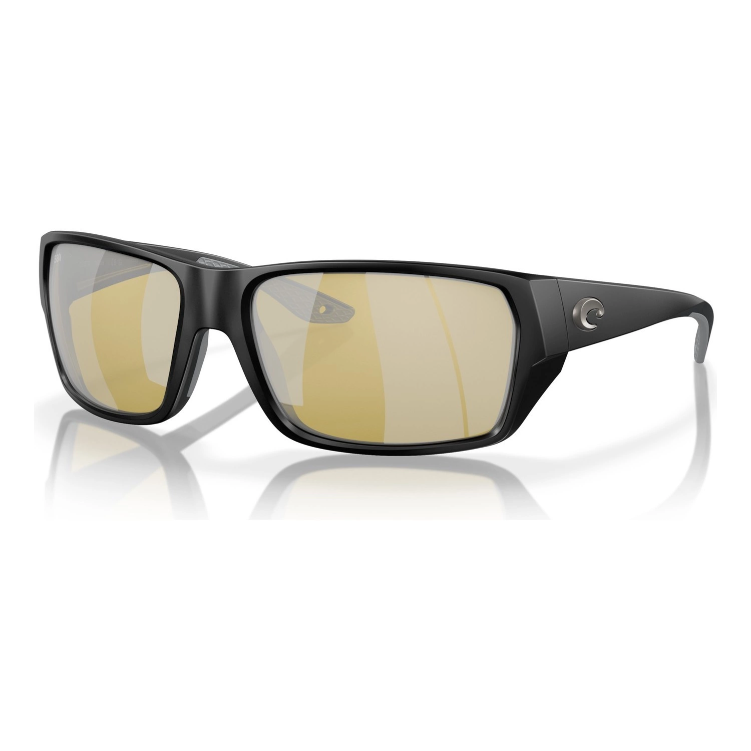 Costa Tailfin-Matte Black-Sunrise Silver Mirror 580G dans le groupe Vêtements & Chaussures / Lunettes de soleil / lunette polarisante peche l\'adresse Sportfiskeprylar.se (91130560)