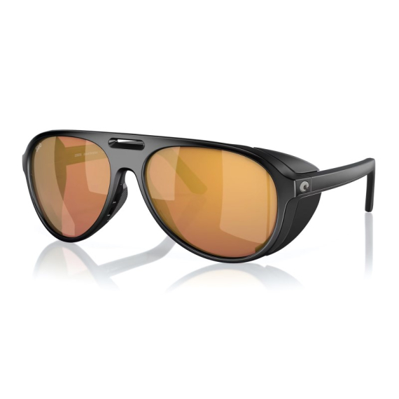 Costa Grand Catalina Matte Black - Gold Mirror 580G dans le groupe Habits et chaussures / Lunettes / lunette polarisante peche l\'adresse Sportfiskeprylar.se (91170559)