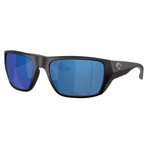 Costa Finlet Matte Black - Blue Mirror 580P dans le groupe Habits et chaussures / Lunettes / lunette polarisante peche l\'adresse Sportfiskeprylar.se (91180759)