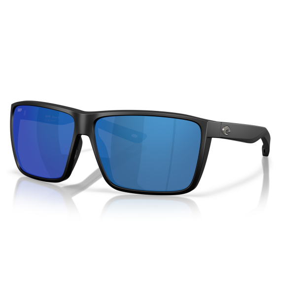 Costa Rincon II Matte Black Blue Mirror 580P dans le groupe Habits et chaussures / Lunettes / lunette polarisante peche l\'adresse Sportfiskeprylar.se (91210364)