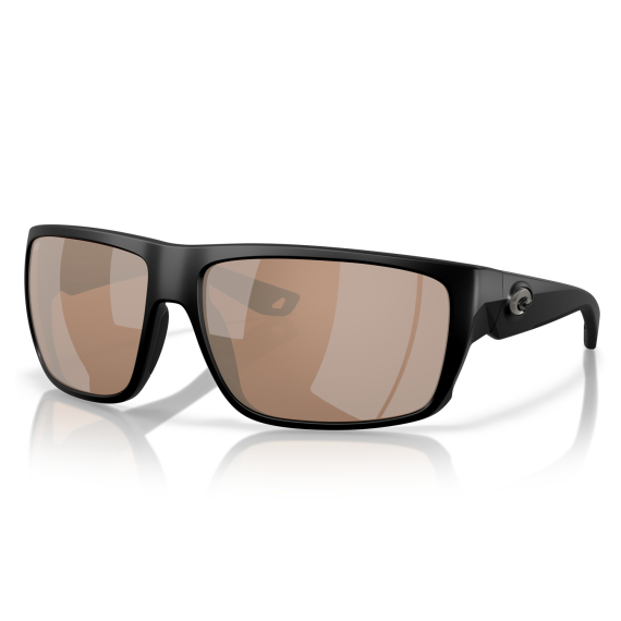 Costa Fly Line Matte Black Copper Silver Mirror 580G dans le groupe Habits et chaussures / Lunettes / lunette polarisante peche l\'adresse Sportfiskeprylar.se (91290464)