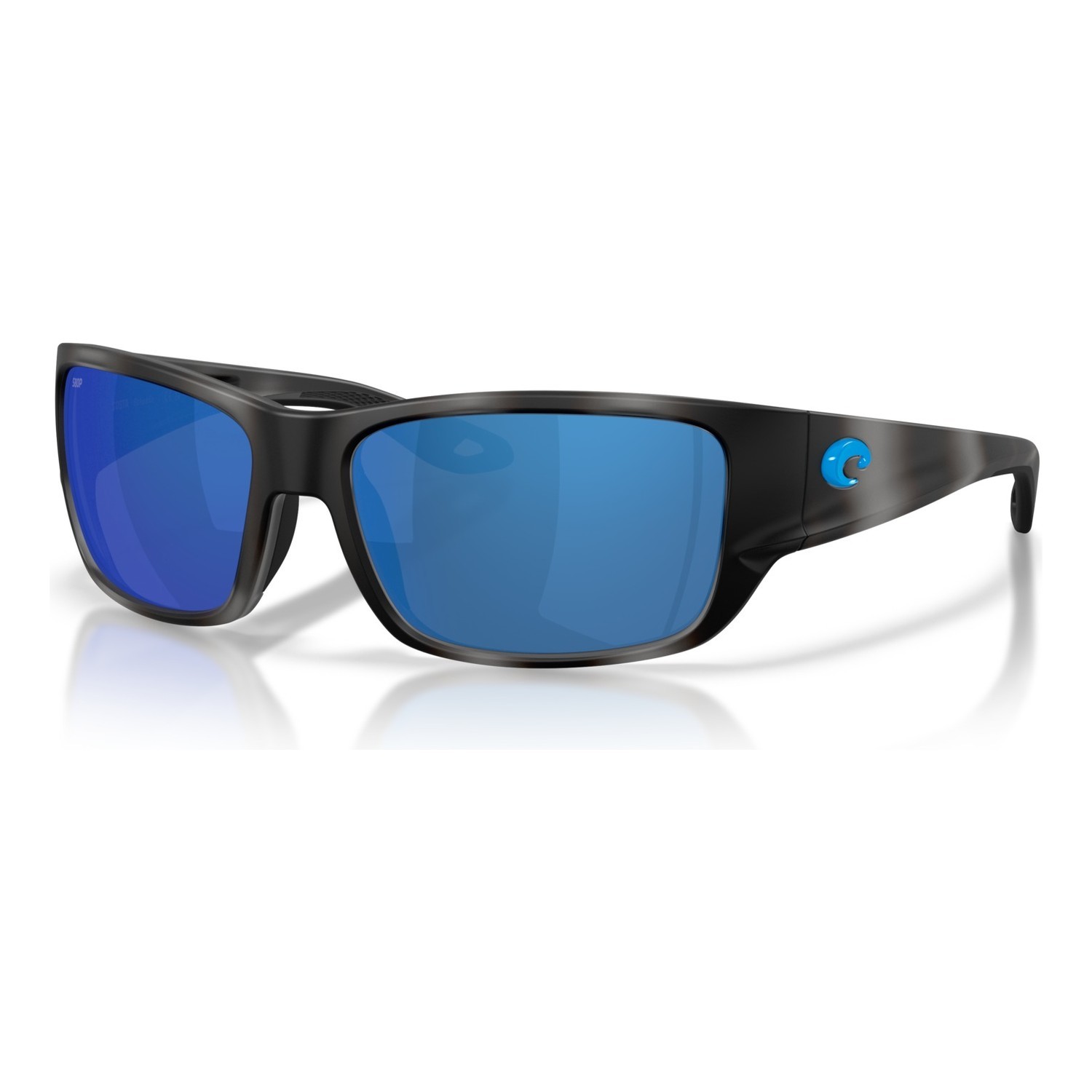 Costa Schoolie - Matte Tiger Shark - Blue Mirror 580P dans le groupe Vêtements & Chaussures / Lunettes de soleil / lunette polarisante peche l\'adresse Sportfiskeprylar.se (91320556)