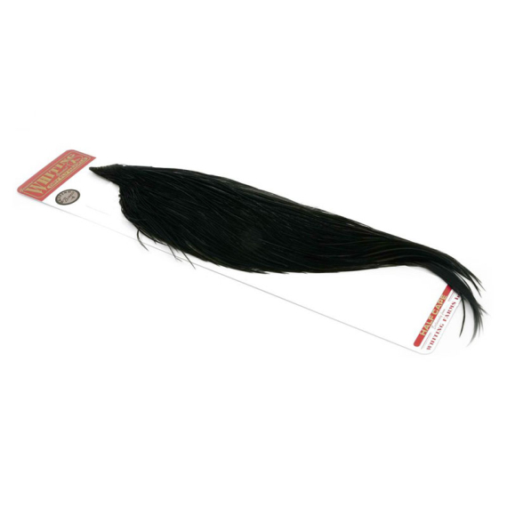Whiting Bronze 1/2 Dry Fly Hackle Dyed Black dans le groupe Hameçons et terminal tackle / Fabrication mouche / Matériel de montage de mouches / Plumes et capes / Hackle l\'adresse Sportfiskeprylar.se (91341008)