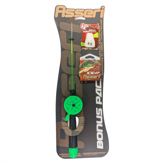 Asseri Ice Fishing Set med Mormyskha dans le groupe Techniques de pêche / Pêche sous la glace / Combos de Pêche sous la glace / Kits jigging sous glace l\'adresse Sportfiskeprylar.se (915-SET-1)