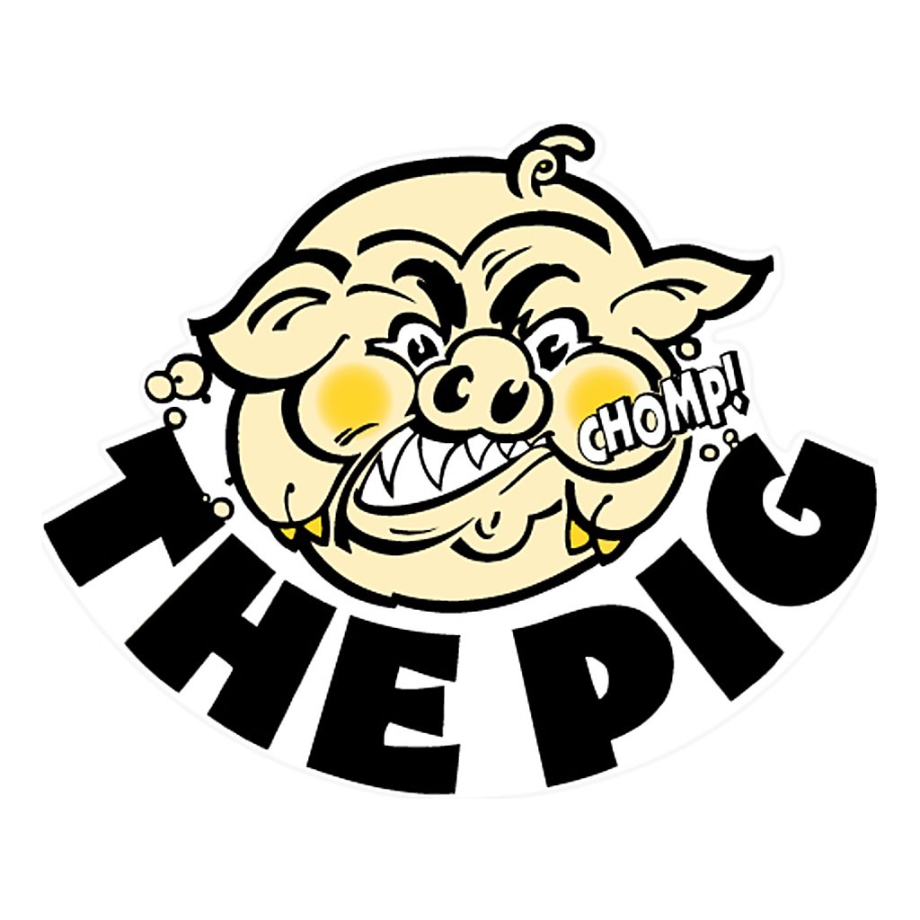 PIG Sticker Liten 15cm x 12cm dans le groupe Autre / Autocollants l\'adresse Sportfiskeprylar.se (93-PIG-SMALL)