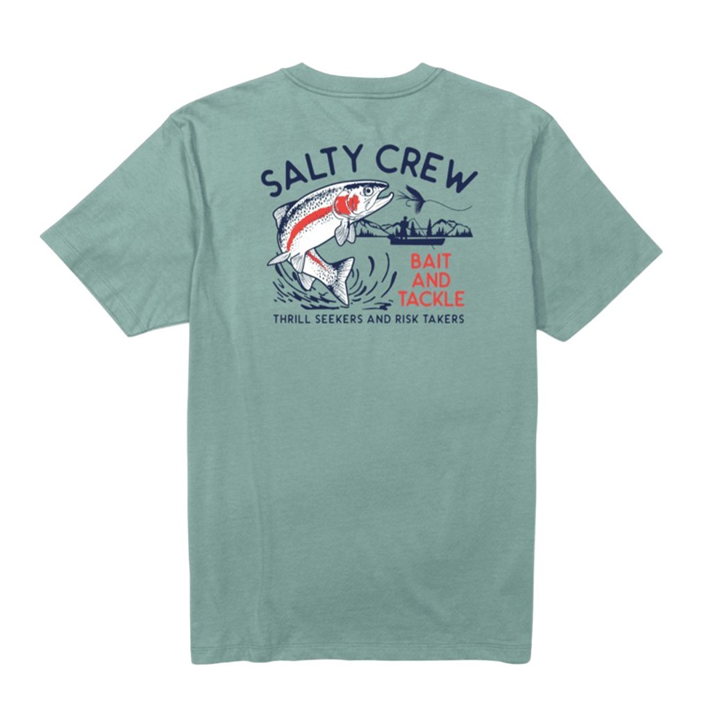 Salty Crew Fly Trap Premium S/S Tee Mackerel dans le groupe Vêtements & Chaussures / Vêtements / T-shirts l\'adresse Sportfiskeprylar.se (9334966187064r)