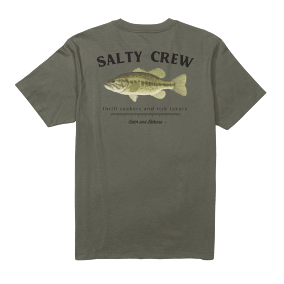 Salty Crew Bigmouth Premium S/S Tee Dusty Olive dans le groupe Habits et chaussures / Vêtements / T-shirts l\'adresse Sportfiskeprylar.se (9334966199586r)