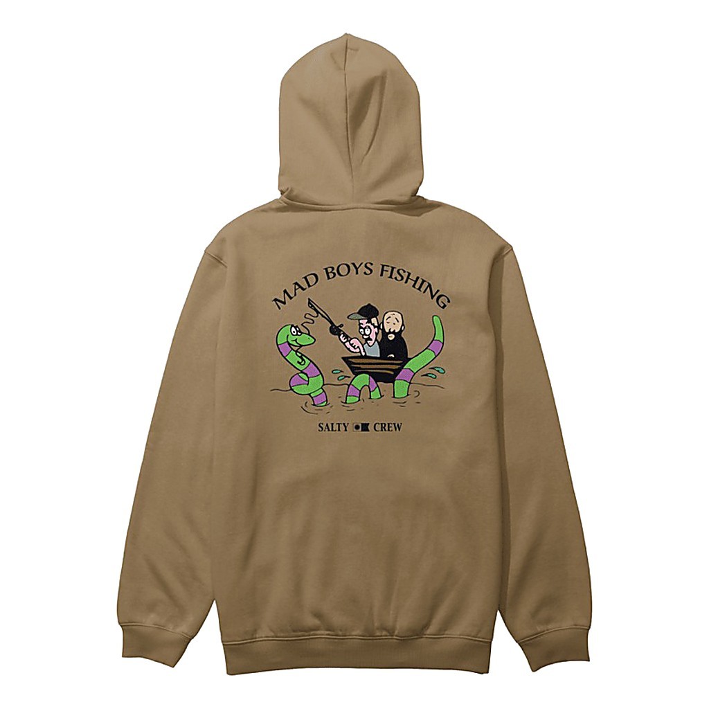 Salty Crew X Mad Boys Hoodie Dijon dans le groupe Vêtements & Chaussures / Vêtements / T-shirts l\'adresse Sportfiskeprylar.se (9334966200565r)