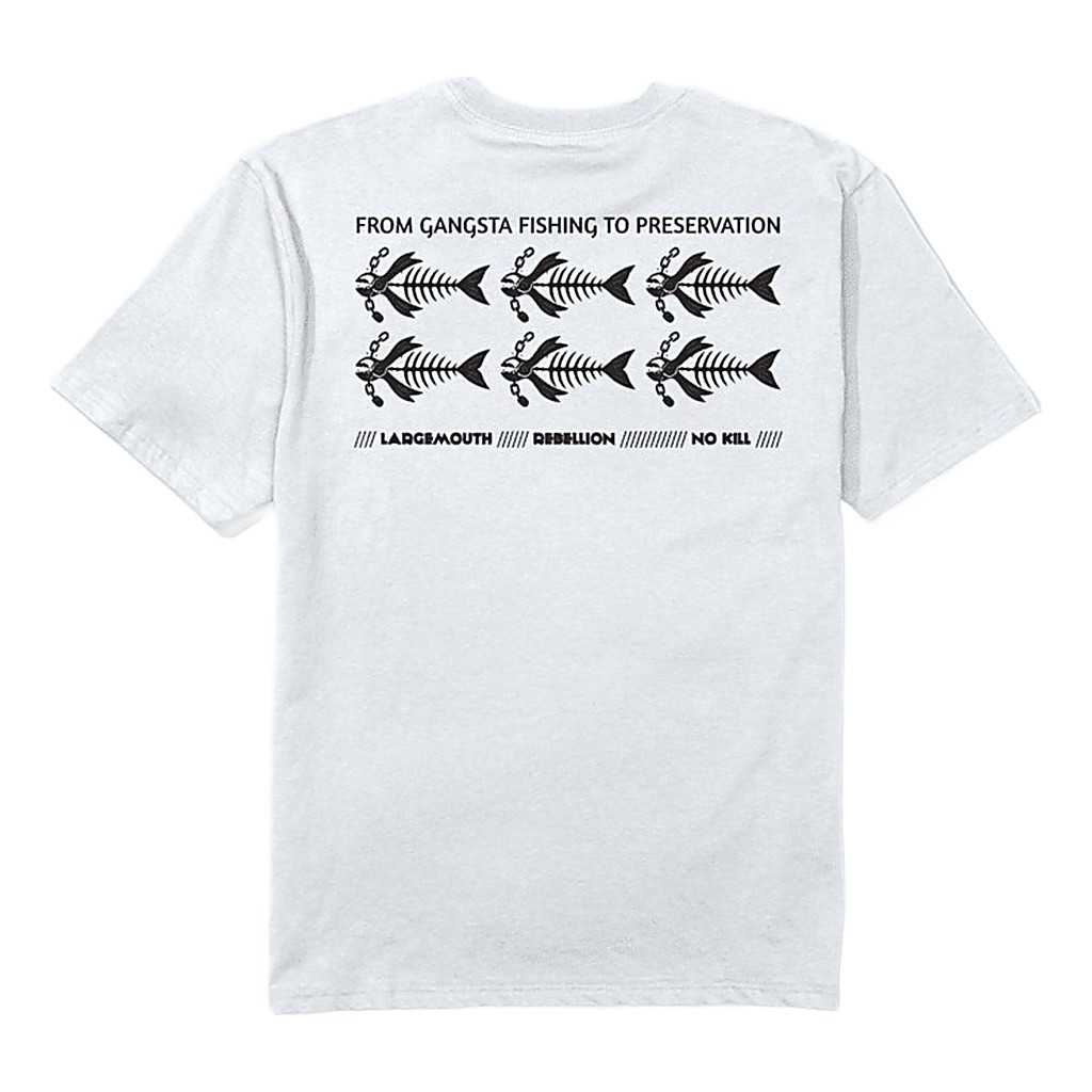 Salty Crew X Mad Boys Gangsta Tee White dans le groupe Vêtements & Chaussures / Vêtements / T-shirts l\'adresse Sportfiskeprylar.se (9334966205317r)