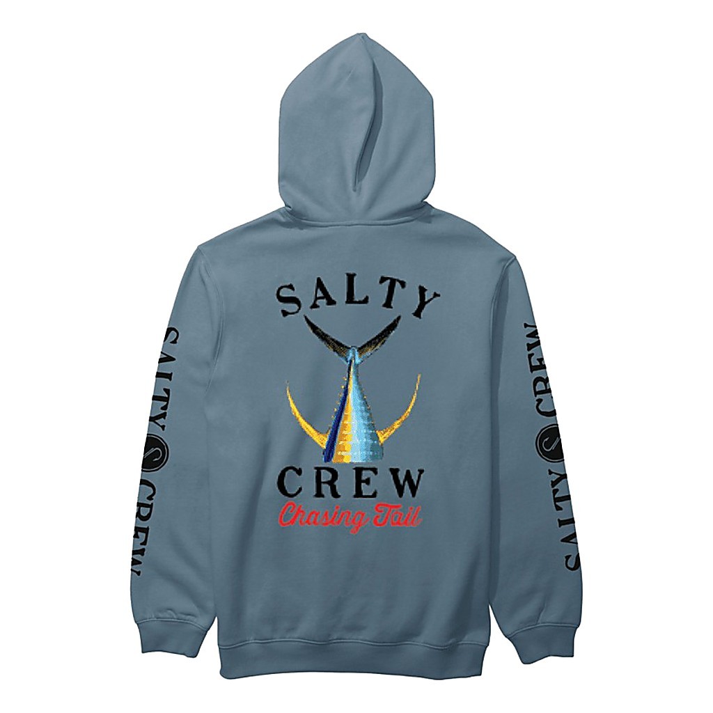 Salty Crew Tailed Fleece Slate dans le groupe Vêtements & Chaussures / Vêtements / Sweats / Hoodies l\'adresse Sportfiskeprylar.se (9334966209261r)