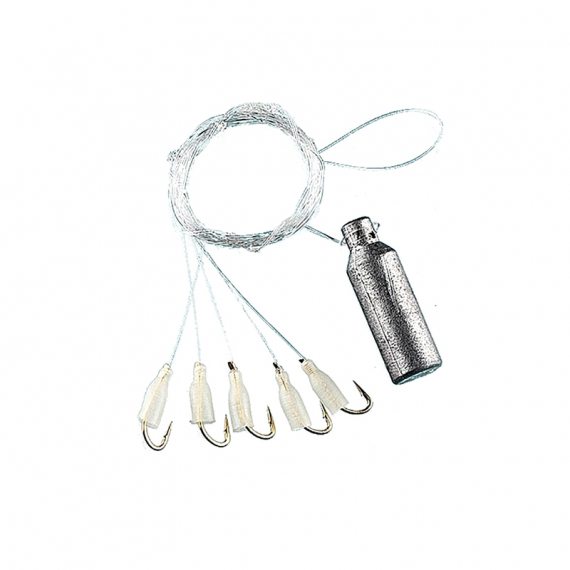 Fladen Hjälmarskräcken w. Eco-sinker, 5 Hooks dans le groupe Leurre de la peche / Leurre pêche en mer / Flasher rigs et montages mer l\'adresse Sportfiskeprylar.se (97-4r)