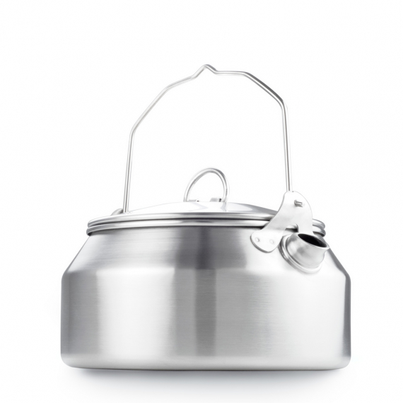 GSI Outdoors Glacier Stainless Tea Kettle dans le groupe Loisirs en plein air / Cuisines camping et ustensiles / Cafetières et poêles à café / Poêles à café l\'adresse Sportfiskeprylar.se (970330)