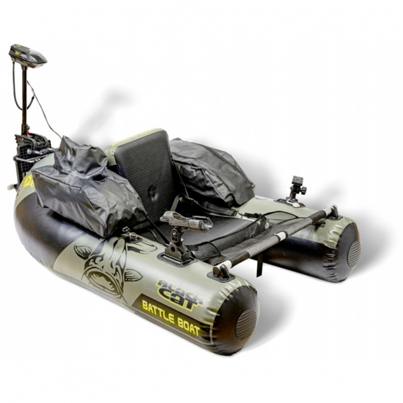 Black Cat Battle Boat Set 170cm dans le groupe Électronique marine et bateau / Float-tubes et bateaux gonflables / Float-tubes et accessoires l\'adresse Sportfiskeprylar.se (9991999)