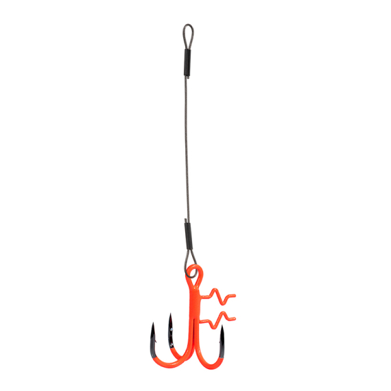 BKK Assist Spear UVO Stinger HD 7x7 Wire (Pike) dans le groupe Hameçons et terminal tackle / Stingers et accessoires stingers / Stingers l\'adresse Sportfiskeprylar.se (A-EU-1657r)