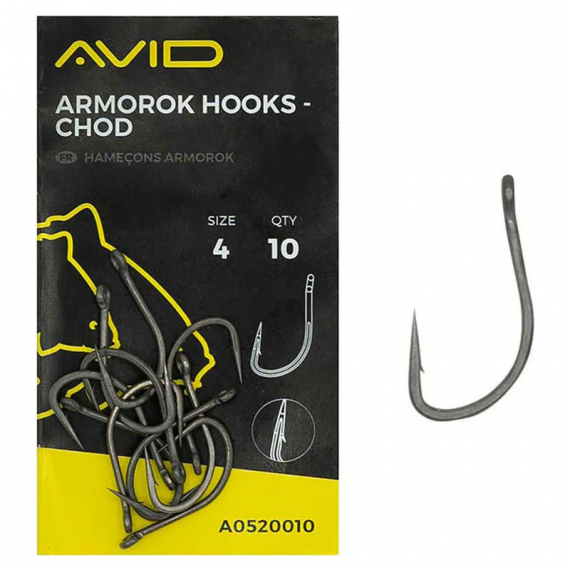 Avid Armorok Chod Barbed dans le groupe Hameçons et terminal tackle / Hamecon peche / Hameçon carpe l\'adresse Sportfiskeprylar.se (A0520009r)