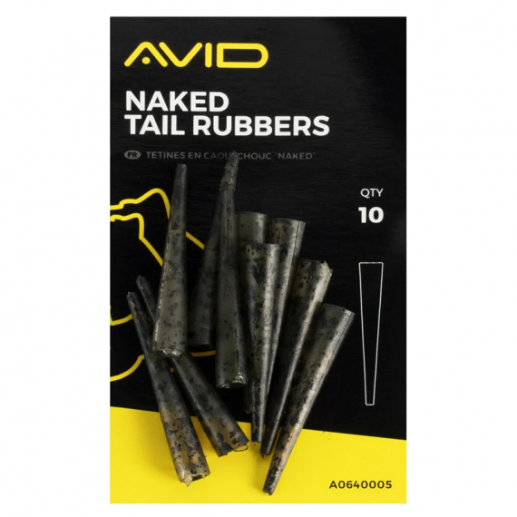 Avid Terminal Tackle Naked Tail Rubber dans le groupe Hameçons et terminal tackle / Accessoires montages / Sleeves et thermoretractables l\'adresse Sportfiskeprylar.se (A0640005)