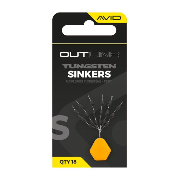 Avid Outline Tungsten Sinkers dans le groupe Hameçons et terminal tackle / Accessoires montages / Autres accessoires rig l\'adresse Sportfiskeprylar.se (A0640113r)