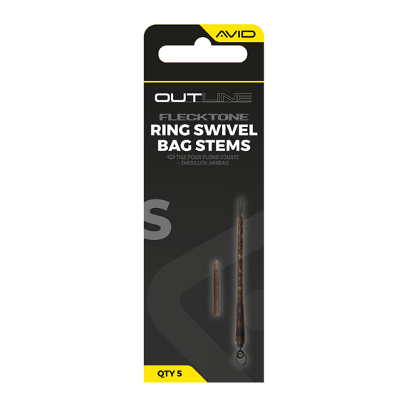 Avid Outline FleckTone Bag Stem Ring Swivel dans le groupe Hameçons et terminal tackle / Accessoires montages / Autres accessoires rig l\'adresse Sportfiskeprylar.se (A0640126r)