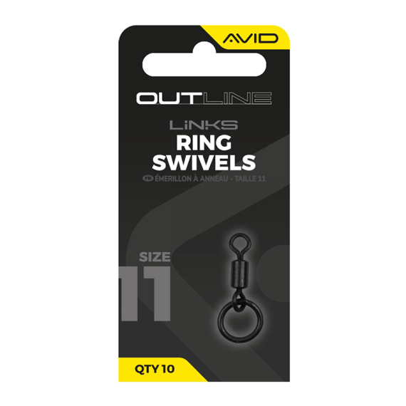Avid Outline Ring Swivel - Size 11 dans le groupe Techniques de pêche / Pêche des specimens l\'adresse Sportfiskeprylar.se (A0640142)