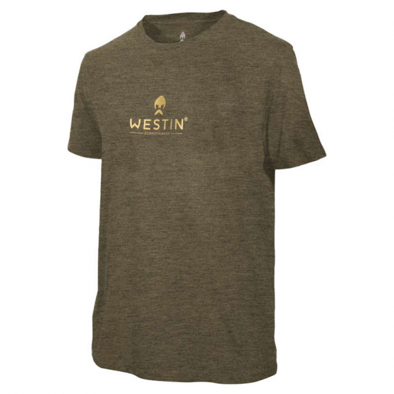Westin Style T-Shirt Moss Melange dans le groupe Habits et chaussures / Habits / T-shirts l\'adresse Sportfiskeprylar.se (A113-681-Sr)