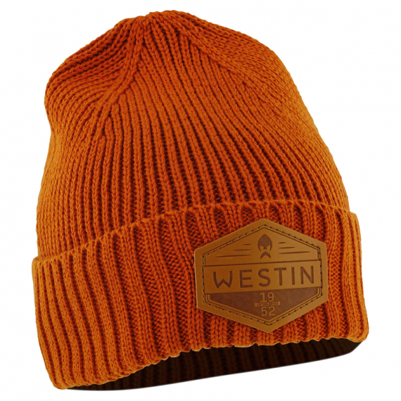 Westin Winter Beanie Orange dans le groupe Habits et chaussures / Chapeau de peche, casquette peche / Bérets et chapeaux l\'adresse Sportfiskeprylar.se (A135-741-OS)