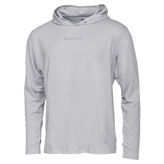 Westin Ledge UPF Hoodie Mist Grey dans le groupe Habits et chaussures / Habits / Sweats / Hoodies l\'adresse Sportfiskeprylar.se (A157-838-Lr)