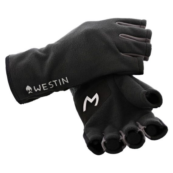 Westin HLF Fleece Gloves Carbon Black dans le groupe Habits et chaussures / Habits / Gant peche l\'adresse Sportfiskeprylar.se (A222-657-Mr)