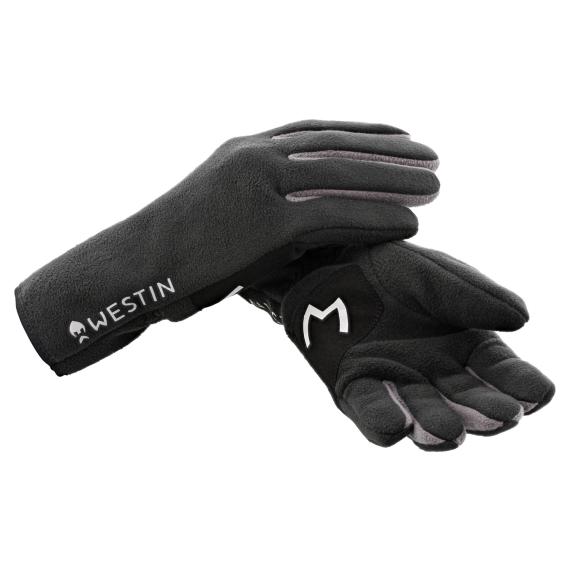 Westin Full Fleece Gloves Carbon Black dans le groupe Habits et chaussures / Habits / Gant peche l\'adresse Sportfiskeprylar.se (A223-657-Mr)