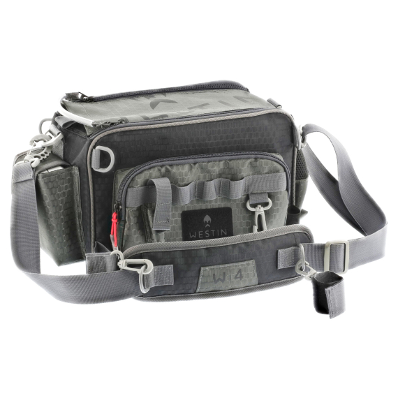 Westin W4 Super Finesse Bag 3 Boxes Medium Titanium Black dans le groupe Stockage / Sac de peche / Sacs à leurres l\'adresse Sportfiskeprylar.se (A271-988-M)