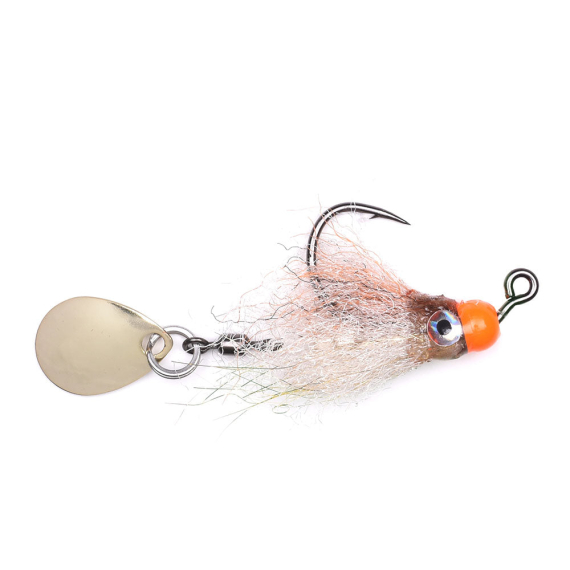 Vision Perch - The Baler Rst Brown/Tan Spoon #2 dans le groupe Leurre de la peche / Mouches / Streamers l\'adresse Sportfiskeprylar.se (A276909515-02)