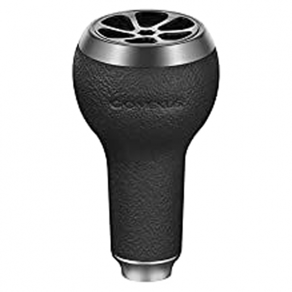 Gomexus 27mm Reel Power Knob TPE - Black & Silver dans le groupe Moulinet de pêche / Accessoires moulinets / Poignées moulinets (embouts) l\'adresse Sportfiskeprylar.se (A27BKTNBK)
