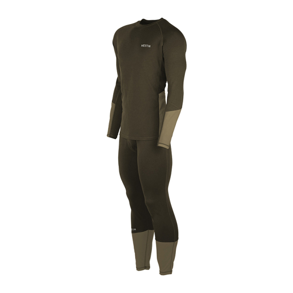 Westin Thermal Tech Baselayer Set Industrial Green dans le groupe Habits et chaussures / Habits / Vêtements chauds et sous vêtements / Sous-vêtements set l\'adresse Sportfiskeprylar.se (A286-1160-Sr)