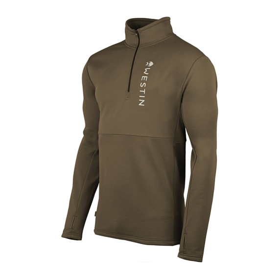 Westin Energy Midlayer 1/2 Zip Dark Sage dans le groupe Habits et chaussures / Habits / Vêtements chauds et sous vêtements / Sous-vêtements hauts l\'adresse Sportfiskeprylar.se (A288-1161-Sr)