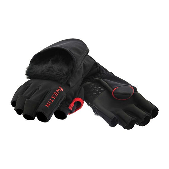 Westin HLF Tec Gloves Gunmetal dans le groupe Habits et chaussures / Habits / Gant peche l\'adresse Sportfiskeprylar.se (A290-739-Mr)
