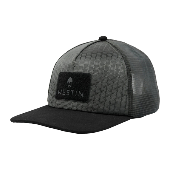 Westin Hexagon Cap One Size Steel Grey/Black dans le groupe Habits et chaussures / Chapeau de peche, casquette peche / Casquettes l\'adresse Sportfiskeprylar.se (A305-1328-OS)