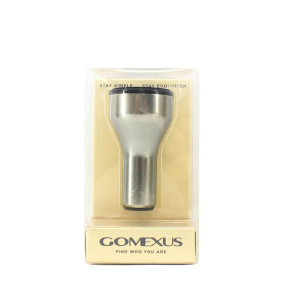 Gomexus 27mm Aluminum Reel Power Knob Silver/Black dans le groupe Moulinet de pêche / Accessoires moulinets / Poignées moulinets (embouts) l\'adresse Sportfiskeprylar.se (A30LTNBK)