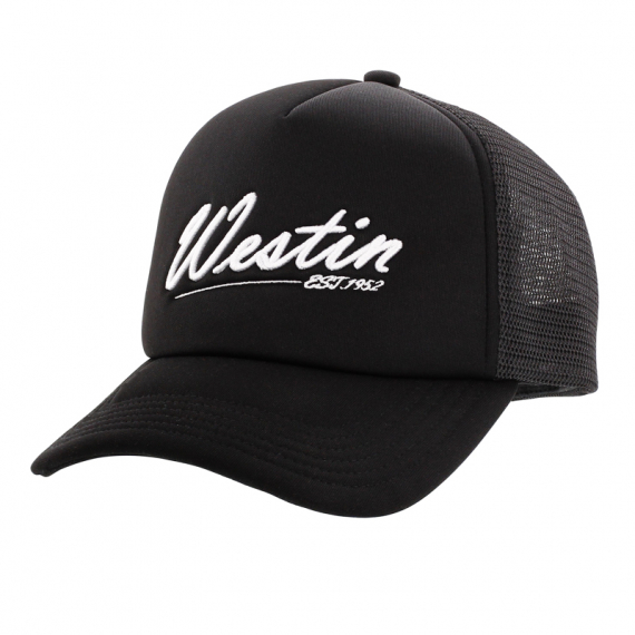 Westin Super Duty Trucker Cap One size Black dans le groupe Habits et chaussures / Chapeau de peche, casquette peche / Casquettes / Casquettes trucker l\'adresse Sportfiskeprylar.se (A53-386-OS)