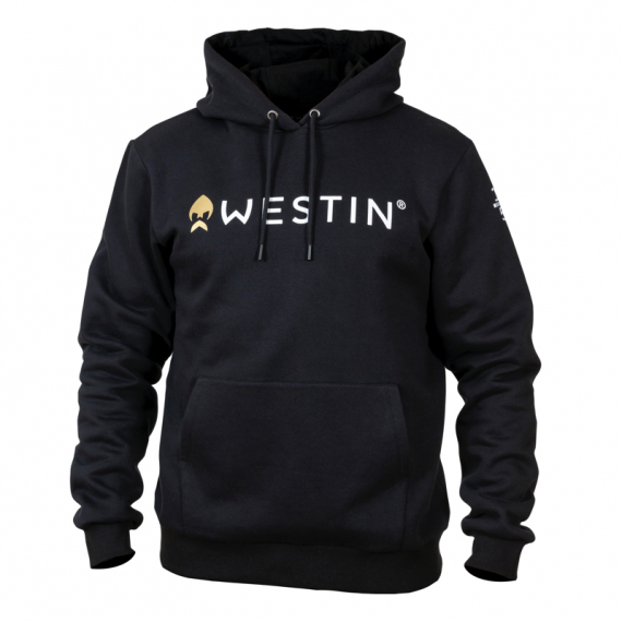 Westin Original Hoodie Black dans le groupe Habits et chaussures / Habits / Sweats / Hoodies l\'adresse Sportfiskeprylar.se (A62-386-Sr)