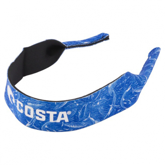 Costa Megaprene Retainer Vintage Fish Blue dans le groupe Habits et chaussures / Lunettes / Accessoires lunettes de soleil l\'adresse Sportfiskeprylar.se (A6S0013KT-00000100)
