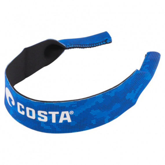 Costa Megaprene Retainer Dot Matrix Camo Blue dans le groupe Habits et chaussures / Lunettes / Accessoires lunettes de soleil l\'adresse Sportfiskeprylar.se (A6S0013KT-00000200)