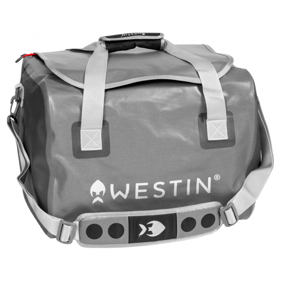 Westin W6 Boat Lurebag Silver/Grey Medium dans le groupe Stockage / Sac de peche / Sacs à leurres l\'adresse Sportfiskeprylar.se (A82-595-M)