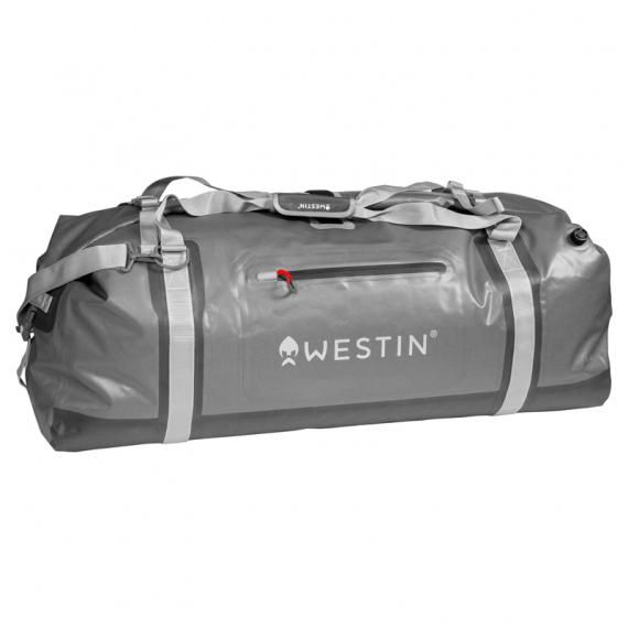 Westin W6 Roll-Top Duffelbag Silver/Grey Large dans le groupe Stockage / Sac de peche / Sacs à leurres l\'adresse Sportfiskeprylar.se (A83-595-L)