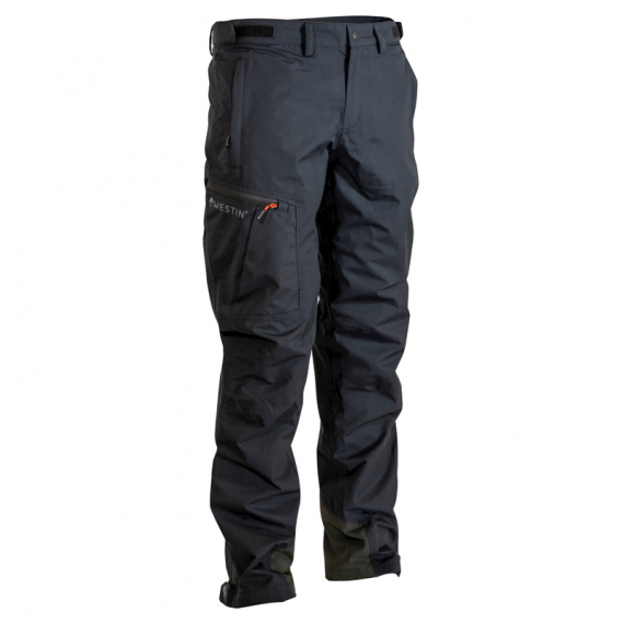 Westin W6 Rain Pants Steel Black dans le groupe Habits et chaussures / Habits / Pantalon de peche / Pantalons de pluie l\'adresse Sportfiskeprylar.se (A87-554r)