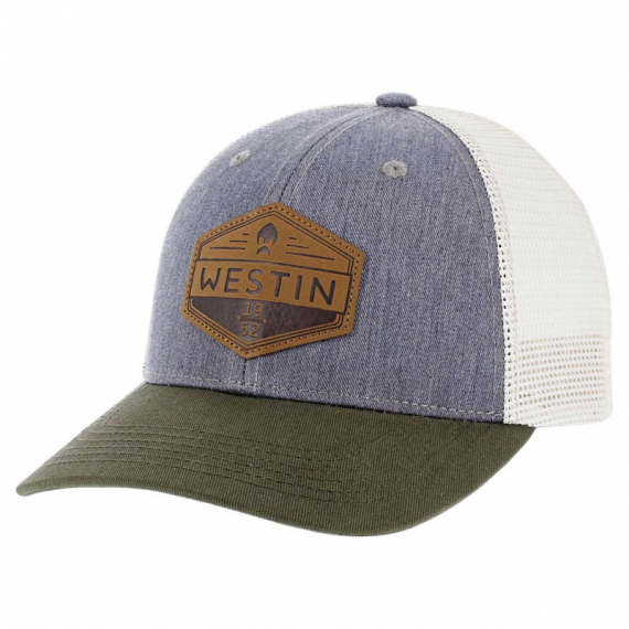 Westin Vintage Trucker Cap Grey Moss dans le groupe Habits et chaussures / Chapeau de peche, casquette peche / Casquettes l\'adresse Sportfiskeprylar.se (A94-670-OS)