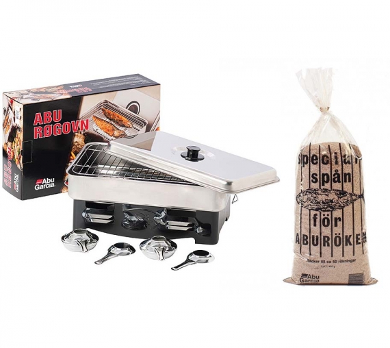 Abu Garcia Rök Och Rökspån dans le groupe Loisirs en plein air / Cuisines camping et ustensiles / Fumooir et accessoires / Les Fumoirs l\'adresse Sportfiskeprylar.se (ABUROKSET)