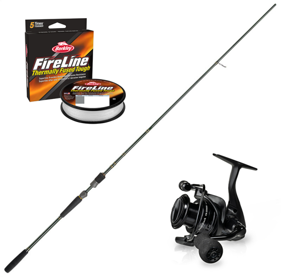 Abu Svartzonker Classic Motoroil Silver / Pitch Black 6-32g dans le groupe Kit de pêche / Combos spinning / Ensemble Spinning Truite de Mer l\'adresse Sportfiskeprylar.se (ABUSZPITCHBLACKCOMO)