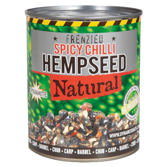 Dynamite Baits Frenzied Hempseed Chilli Can 700g dans le groupe Leurre de la peche / Bouillettes, esches et amorce / Particules l\'adresse Sportfiskeprylar.se (ADY040198)