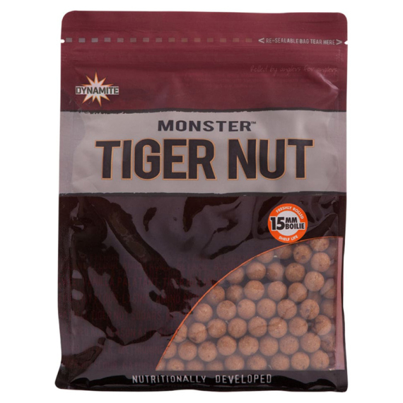 Dynamite Baits Monster Tiger Nut Boilies 1kg dans le groupe Leurre de la peche / Bouillettes, esches et amorce / Bouillette, bouillette carpe l\'adresse Sportfiskeprylar.se (ADY040224r)